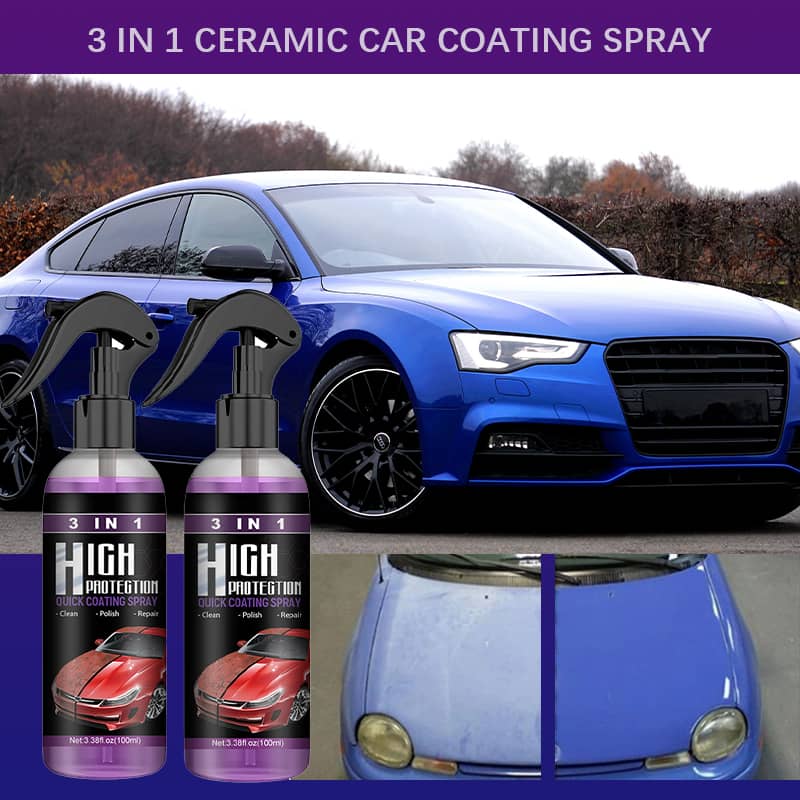 Spray para Coche 3 en 1