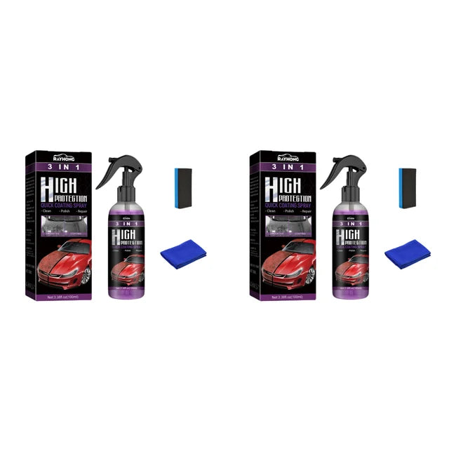 Spray para Coche 3 en 1